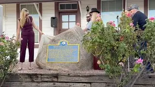 Edgar Rice Burroughs 7th U.S. Cavalry Monument Unveiling Ceremony