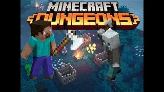 Steve saves Villagers from the Illagers - Minecraft Dungeons #2