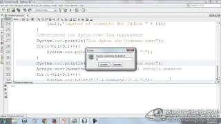 06 - Memoria Estática, Clase Arrays (EDDJava)