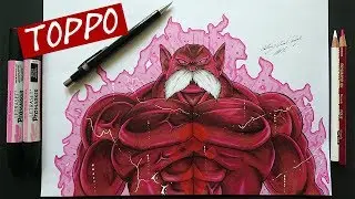 Drawing TOPPO 'God Of Destruction' | Dragonball Super Art