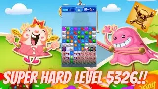 How do you beat level 5326 of Candy Crush Saga?
