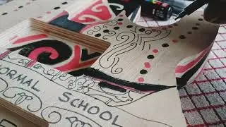Whare Pukapuka | Wood Calligraphy | Maori & Cultural design | Matua Ubash