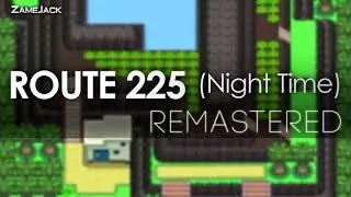 Sinnoh Route 225 (Night Time): Remastered ► Pok&eacute;mon Diamond/Pearl & Platinum