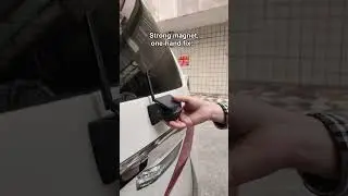 INSEETECH 1080P Solar WiFi Backup Camera &ndash; Magnetic Snap-On Connection