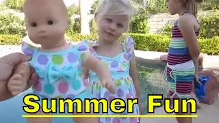 Bitty Baby Summer Fun Outing Throwback Video by Bitty Baby Channel