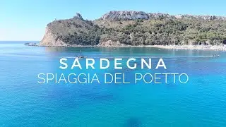 Poetto Cagliari sabbia dorata e acque cristalline il paradiso a due passi dalla città SARDEGNA 4k