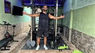 Atualiza&ccedil;&atilde;o da minha academia de MUSCULA&Ccedil;&Atilde;O EM CASA! Novo CROSS SMITH!