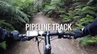 Pipeline Track from Fern Tree to Mt Wellington Tasmania on Earth T-Rex 650T Mountain Bike E-Bike