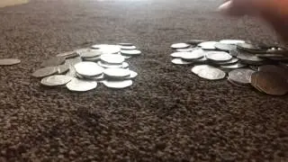 Coin Roll Hunt for Kew Gardens 50p 11/06/2017