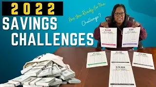 2022 Saving Challenges for All Budgets/ FREE PRINTABLES TO SAVE MONEY