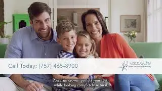 Porcelain Dental Crowns in Chesapeake, VA | Restore Your Smile with Expert Care