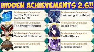 ALL BOSSES 8 HIDDEN ACHIEVEMENTS Genshin Impact 2.6 _ Challenger Series V Chasm Achievements