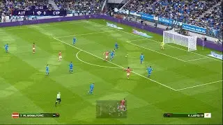 Австрия против Кипра (06.09.2025) Отборочный матч чемпионата мира PES 2021