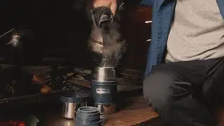 2021 Brewing Coffee (Aeropress) in Coffee Farm ASMR | (Cinematic ASMR)