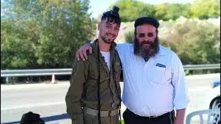 Мивцоим с солдатами делают габаи 