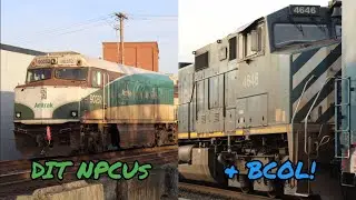 Dead in-tow NPCUs and BCOL! Railfanning in Puyallup, Washington (11/9/25)