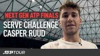 Ruud Takes The Next Gen Serve Challenge | Next Gen ATP Finals