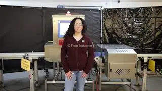 Loma X5 500 X-Ray Inspection System with Infeed and Discharge Conveyors Demonstration