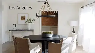 Stunning interior design on this cozy family home in Los Angeles