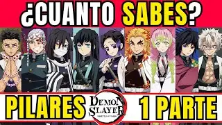 ¿Cuánto sabes de los Pilares de Demon Slayer: Kimetsu no Yaiba ⚔️ | Quiz de Demon Slayer 👺| Parte 1✅