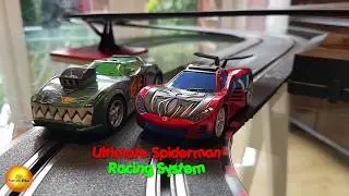 Kids Ultimate Spiderman Racing System Track Races