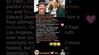 Did Danny Trejo Betray Edward James Olmos?
