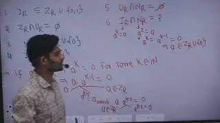 RING THEORY 1.1 | CSIR NET | GATE | IIT JAM | #csirnetmaths  #gate | MANISH GOKANI