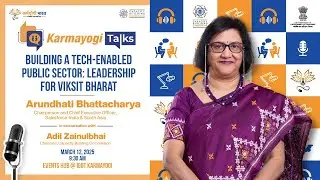 'Building a Tech-enabled Public Sector: Leadership for Viksit Bharat' by Arundhati Bhattacharya