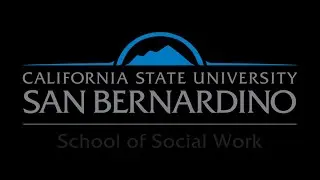 Master of Social Work (2020 CSUSB Graduate Program Expo)