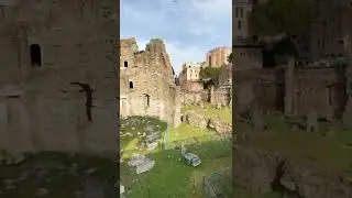 The Imperial Fora #shorts #live #vlog #tour #travel #walkthrough #romans #rome #history #walking #eu