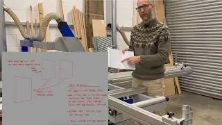 How to set a dimension saw to cut squarely.