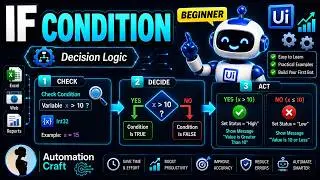 UiPath If Condition Explained | Decision Logic for Beginners
