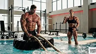 HOW THE GIANT TRAINS IN WATER | UNREAL STRENGTH TRAINING CHALLENGE