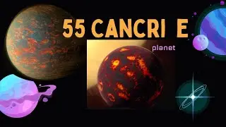 Exploring the Fiery World of 55 Cancri E #55cancrie #diamondplanet #universe #plants #galaxy #nasa