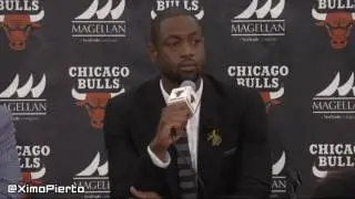 Dwyane Wade Introductory Press Conference Chicago Bulls | 2016 NBA Free Agency