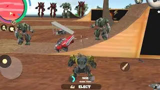 Rope Hero: Vice Town (BD 100 Machine Fight Car Robot) Bride Fight Robots - Android Gameplay HD