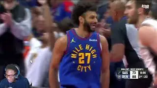 BabyMuney Reacts To SPURS at NUGGETS | EMIRATES NBA CUP 🏆 | FULL GAME HIGHLIGHTS | November 28, 2025