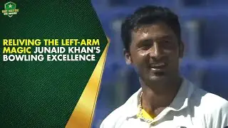 Reliving the Left-Arm Magic ✨ Junaid Khan's Bowling Excellence ☄️