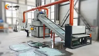 Turn Old Windshields into Profit &ndash; Glass & PVB Separation Line