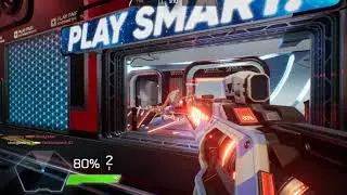Splitgate  Arena -  Bad example for visual clarify (map 