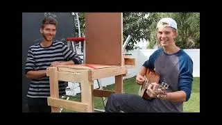 Oh little guitar I hope you don't get hurt by Jeffufah