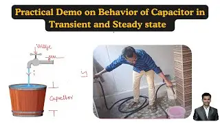 Transient  and Steady State Behavior of Capacitor Analogy