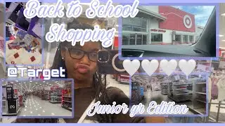 Back to School Supplies Shopping!!!: Junior in HS Edition