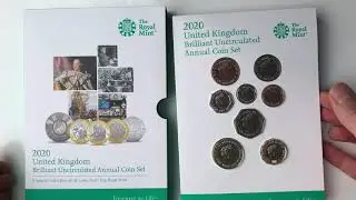 The Royal Mint 2020 United Kingdom Brilliant Uncirculated Annual Coin Set
