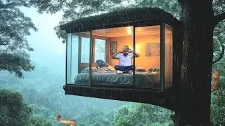 Overnight Survival Challenge in a tree house | Survival Challenge