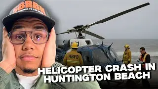Helicopter Crash In Huntington Beach Injures 5 people