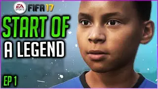 FIFA 17 THE JOURNEY GAMEPLAY - START OF A LEGEND | EP 1
