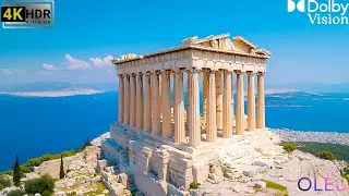 The Land of Gods: Exploring Ancient Greece in Ultra HD 4K HDR Dolby Vision Demo. OLED / QLED TV Test