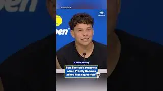 Ben Shelton's Response When Trinity Rodman Asked Him a Question 😂