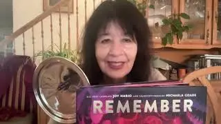 Joy Harjo 2023 BGHB Picture Book honor acceptance selfie